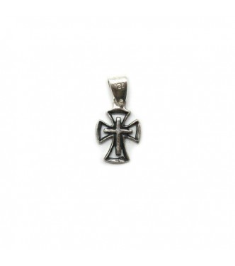 PE001363 Genuine sterling silver religious pendant solid hallmarked 925 Cross